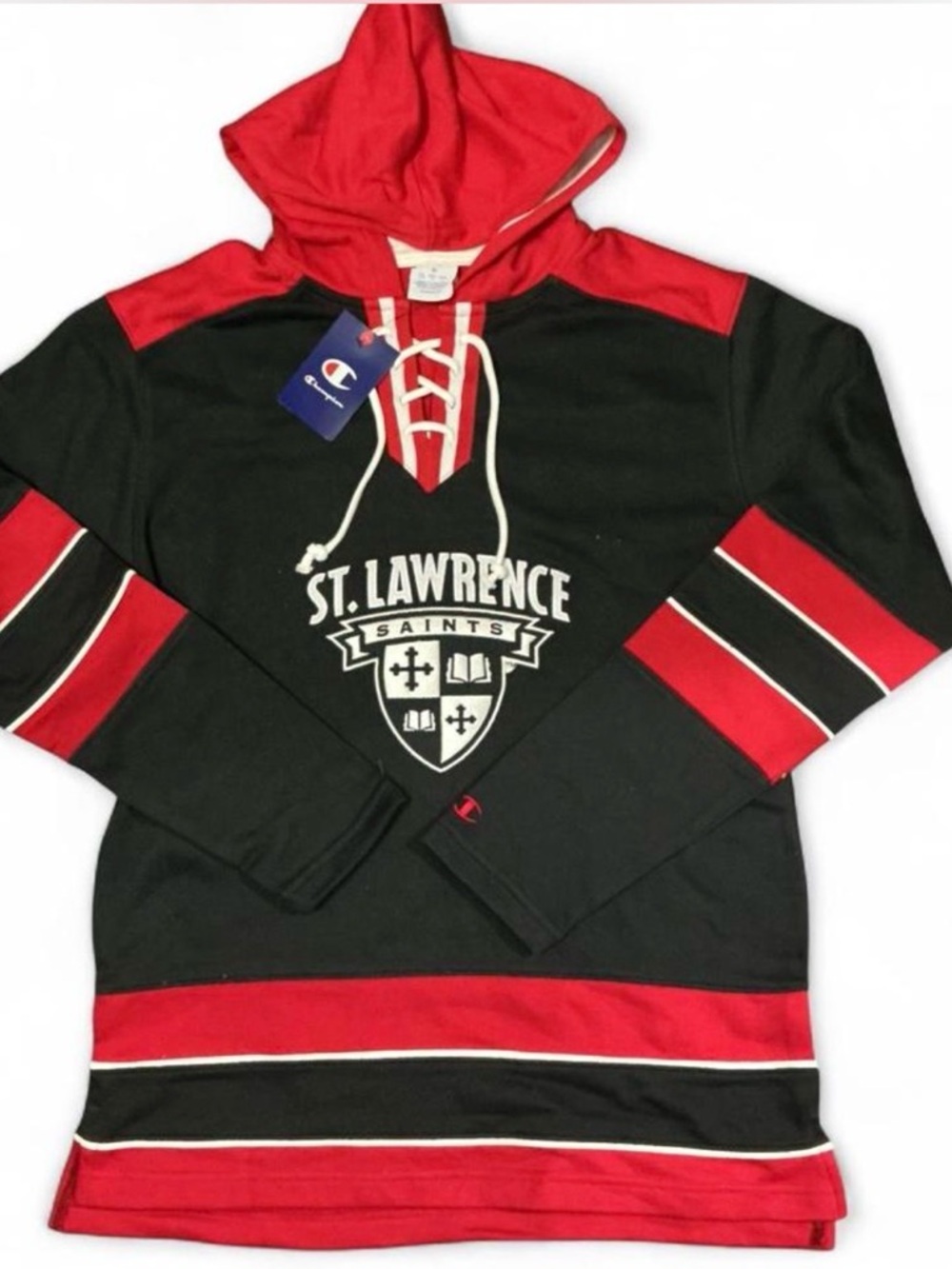 St. Lawrence Hockey Hoodie by Champion NWT Medium #SLU #St. Lawrence #Hockey